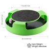 Cat Interactive Scratching Toy w/ Rotating Running Mouse Catching Plate Non-toxic Claw Kitten Toys