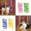 4pcs/set Puppy & Cat Spring Interactive Toys With Durable For Funny