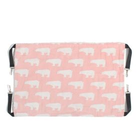 Breathable Fleece Hook Pet Hammock Supplies (Option: Pink-L)