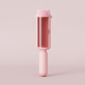 Pet Hair Brush Sofa Roller (Color: Pink)