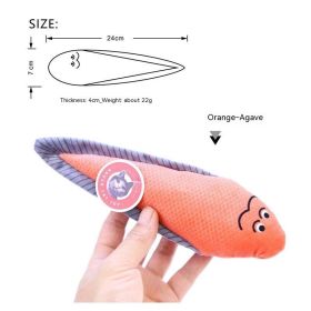 Relieving Stuffy Molars Catnip Toy (Option: Orange Dragon Tongue Fish)