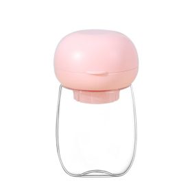 Foldable And Portable Pet Cat And Dog Outdoor Drinking Glass Pet Products (Option: 300ml-Pink)
