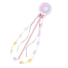 Funny Cat Velvet Lollipop Shape Cat Toy (Option: Colorful Round)