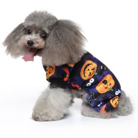 Pet Dog Halloween Christmas Festival Dress Up Clothes (Option: SDZ139 Purple Bat-S)