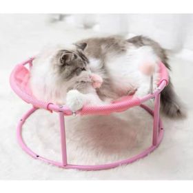 Cat Nest Universal Ground Moisture-proof Convenient Disassembly (Option: Pink-L)