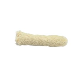 Plush Strip Pillow Contains Catnip Cat Bite Accompany Cat Toy Pet Supplies (Option: Milky White-One Size)