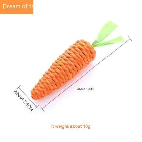 Sound Carrot Kittens Molar Rod Cat Scratch Board (Option: Carrot Small)