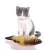 30cm Cat Favor Fish Toy Stuffed Fish Shape Cat Scratch Board Scratching Post plush toys For Cat Pet Toy Pet Products Supplies