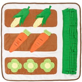 Pet Plush Toys Sniffing Educational Supplies Molar Training (Color: beige)